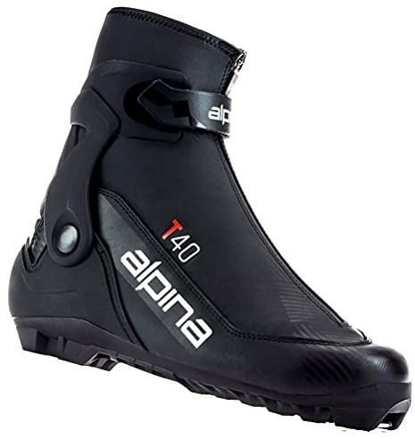 Alpina T 40 NNN Cross Country Ski Boots 2022-42/Black-Red