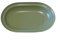 plato de cerámica Plato de comedor de Color sólido, plato hondo ovalado, plato de desayuno for el hogar, plato de ensalada, plato de postre, plato de cerámica sencillo for restaurante platos de comedo