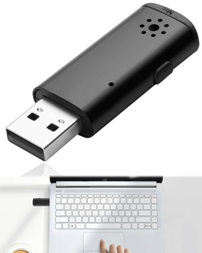 Times Mark USB Microphone for Laptop and Desktop Computer – Plug and Play &High Gain for Laptop & Desktop Pc,Cordless High Sensitivity Mini Condenser Microphone for Clear Call, Recording, Video