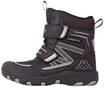 Kappa Unisex Kinder Blackpool Tex K Schneeschuh, Black Grey, 27 EU