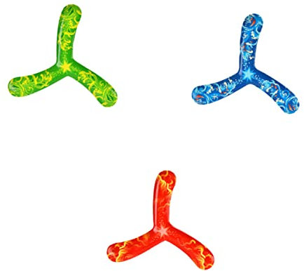 Toyvian Mitgebsel Kindergeburtstag Fliegender 3 Stücke Rennfahrer Schnelle Spielzeug Fliegende Spielzeug Spielzeug Fang Rückkehr Im Freien Sport Spielzeug