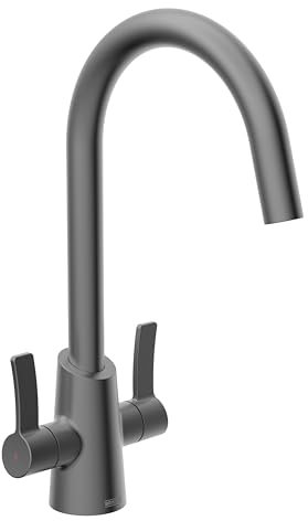 Bristan Acorn Easyfit Kitchen Sink Mixer Gun Metal Tap