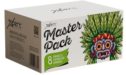 Gamme complète d'engrais liquides pour plantes d'intérieur/extérieur Xpert Nutrients | Paquets de 250 ml pour une croissance rapide et une floraison explosive (MASTER PACK)
