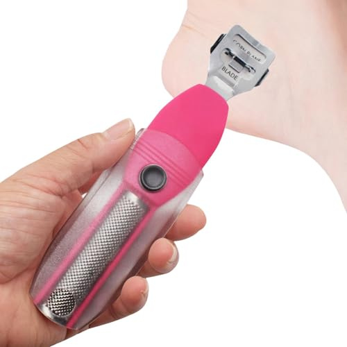 Épurateur de pieds pour peaux mortes, rasoir pour pieds, dissolvant de callosités | Rasoir à callosités en acier inoxydable pour lime à pieds - Dissolvant de callosités des pieds, rasoir à pied à Doub