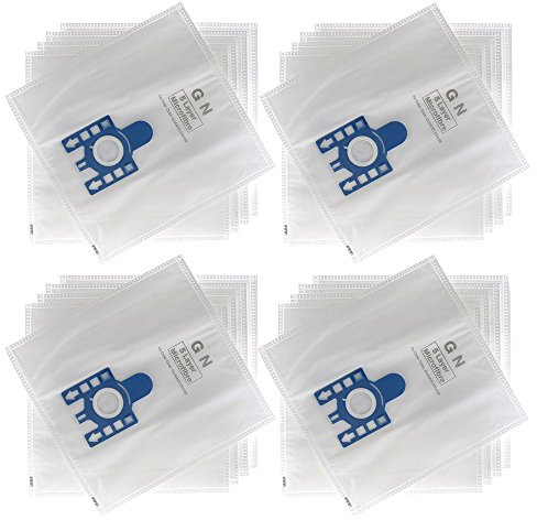 UTP 20 Pack Vacuum Cleaner Bags For Miele Classic C1 Junior PowerLine + 8 Filters