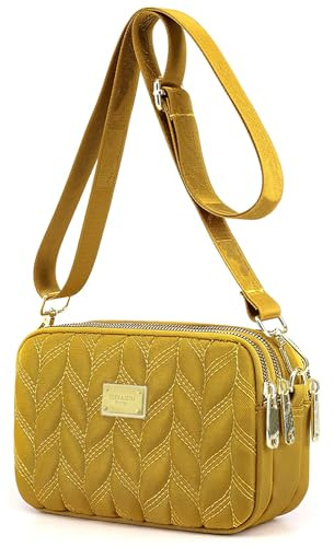 ModaZeal Crossbody Bag Women Ladies Handbags Small Quilted Shoulder Purse