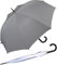 iX-brella überschlagfähiger Fiberglas Stockschirm mit Automatik - windproof - reflective