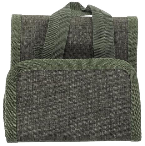 Generic Heavy Duty Outdoor Tent Peg Storage Bag Waterproof Camping Stake Organizer Drawstring 30cm Green for Camping Hiking and Backpacking