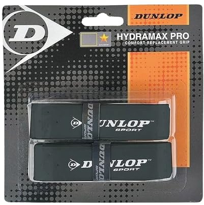 DUNLOP Empuñaduras de Squash Hydramax Pro (Paquete de 2)