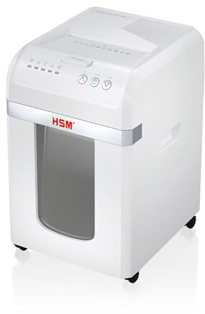HSM shredstar Autofeed X300 I Destructeur de Documents I Coupe en Particules 4x12 mm I Niveau de sécurité P-4 I pour Papier, Cartes de crédit, agrafes/Trombones I Bac de 30 l I 300 Feuilles