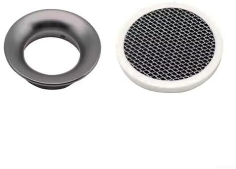 Filtro dell'aria con rete per carburatore PWK30 da 34 mm per moto, supporta la presa d'aria pulita e le prestazioni del motore (titanio 55 mm)