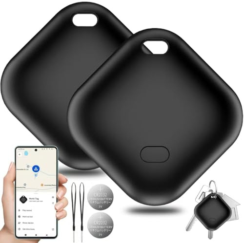 Air Tracker Android, Smart Air Traceur Tag, Traceur Localisateur D’Objets Bluetooth, Fonctionne avec l’app Google Localiser (Uniquement Android), Android Smart Tracker Tag pour clés, Sac