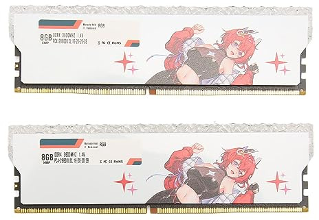 Yctze Ddr4 Ram, 3600mhz Pc4 28800 Cl16 20 20 38 1.35v Gaming Desktop Memory Module with Xmp2.0 Overclocking, for Mystic Light Polychrome Sync Rgb Control (16GB(2x8GB))