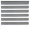 Doppelrollo ohne Bohren Klemmfix, Duo Rollo Seitenzugrollo mit Klämmträgern, Sicht und Sonnenschutz für Fenster Tür Wand, lichtdurchlässig u. Verdunkelnd (Holzoptik Grau, 100 x 150 cm)