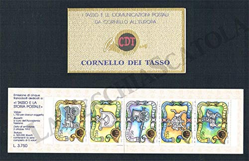 LaVecchiaScatola - 1993 Libretto I Tasso e la storia Postale MNH/**