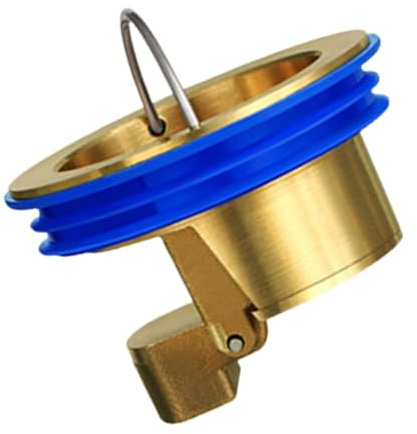 SEWACC Noyau De Vidange En Cuivre Anti Odeur Avec Clapet Anti Refoulement Pour Salle De Bain Et Cuisine 1 PièCe 4.3X3.3Cm