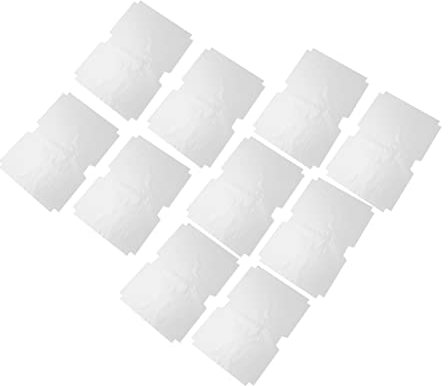 ROMISBABA 10stücke Teiliges Transparentes Selbstklebendes Buchcover Rutschfest Für Schulbücher Und Lehrbücher Schutzfolie Für Schüler Und Studium