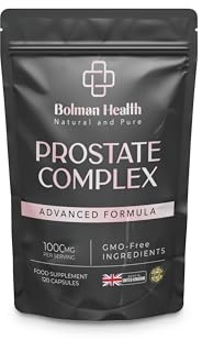 Prostate Complex Capsules | Pumpkin Seed, Stinging Nettle & Zinc | 120 Vegan Capsules | Supports Prostate Health & Male Wellbeing | Non-GMO | Gluten-Free Prostate Supplement