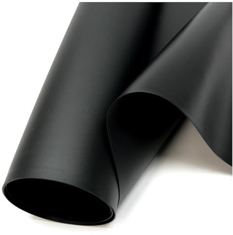 Sika - Lona de PVC estanques (2 m² a 80 m²) - Grosor 0,5 mm/1,0 mm/1,5 mm, Fabricado en Alemania, Color Negro