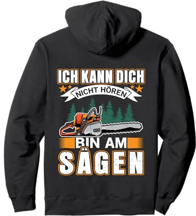 Lustiges Holzfällergeschenk Holzarbeiten Kettensäge Kettensäge Pullover Hoodie