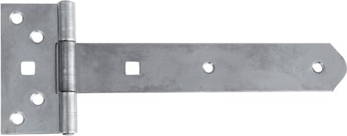 Connex Kreuzgehänge-200 x 35 x 40 mm-Edelstahl rostfrei/Torband/Türband/Scharnier/Beschlag für Pforten, Tore & Türen / HVRJ20056, Blauverzinkt