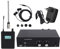 Wireless in Ear Monitor System, System IEM Wireless con 36 Frequenze Regolabili per Studio, Chitarra, DJ, Performance Dal Vivo (da 902 a 928MHz) (Spina europea)
