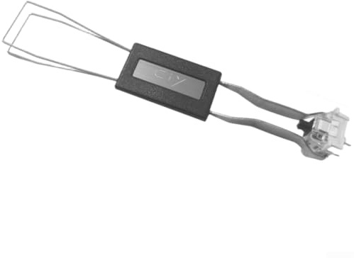Para extractor de teclas de doble extremo de acero premium y herramienta de extracción de interruptores para teclados mecánicos con agarre cómodo, variante púrpura (C)