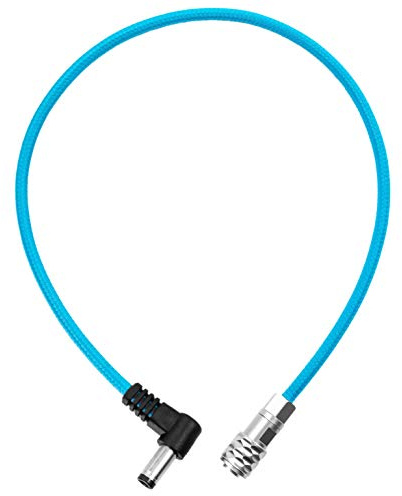 KONDOR BLUE | 14 Male DC 5.5/2.5 Power Cable | for BMPCC 4K/6K Pro, NP Series, MOZA Air 2, and + More | Blue