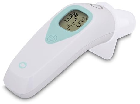 Bebeconfort Termometro Digitale per bambini, Termometro Auricolare misura la temperatura in 1 secondo, bianco