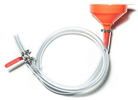 BierGear Bierbong Bierfunnel Polypropylen (PP) transparent oder weiß 500 Milliliter 15 cm 1 kg