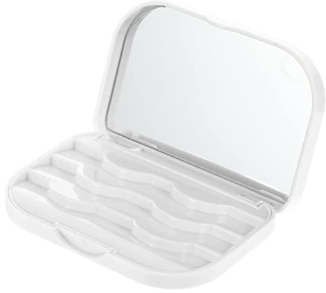 Kichvoe Caja Organizadora De Pestañas Estuche Para Pestañas Postizas Caja Para Guardar Soporte Uso Maquillaje