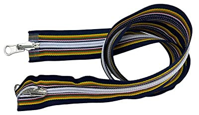 Cerniera Multicolor Zip Lampo Spirale 2 Cursori Reversibile Metallo Argento Giubbino Lunga 80 Cm