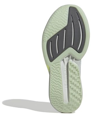 Adidas Mujer Duramo Speed 2 Running Shoes, Crystal Jade/Zero Met./hi-Res Yellow, 36 EU