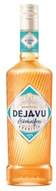 Oriental Déjà-Vu Alkoholfrei | Einzigartig, alkoholfreier Aperitif Genuss | Die Essenz der Ferne I Ingwer, Kardamon & fruchtige Grapefruit-Note | Vereint exotische Geschmäcker dieser Welt | 700 ML