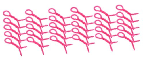 DECOMELODY 30 Pcs Silicone Perm Rods Small Curlers for DIY Hair Styling Flexible Hair Rollers for Waves and Curls for Women and Teens