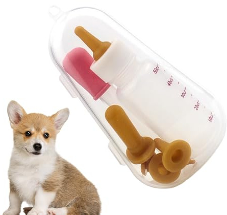 Biberons pour Chiots pour Le Lait Maternisé - Outil À Tête en Silicone Portable | Biberon d'alimentation pour Chaton,pour Les Chats Et Les Chatons Alimentation À