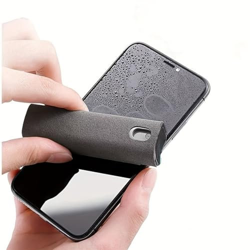 Addein Bildschirmreiniger Tool, 3 in 1 Screen Cleaner, Display Reiniger, Bildschirm Reinigungsspray mit Mikrofaserstoff, Display Cleaner für Telefone Laptop Tablet Monitore Autobildschirme