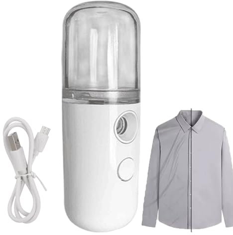 Ferro Da Stiro Vapore Per Vestiti, 15 Secondi Riscaldano Il Piroscafo Da Viaggio, Vaporizzatore Portatile Wireless, Serbatoio 'acqua Rimovibile Da 100 Ml