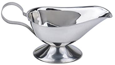 TOPBATHY 5oncia Contenitore Per Salse Acciaio Inossidabile Salsiera Per Ristoranti Resistente e Facile Da