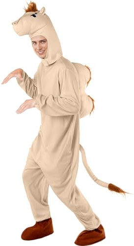 Funidelia | Disfraz de camello para hombre y mujer Animales - Disfraz para adultos y divertidos accesorios para Fiestas, Carnaval y Halloween - Talla L - XL - Marrón