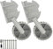 JT-HLM Boat Launching Wheels, Dinghy Dolly Wheels Inflatable Boat Transom Launch Wheels, Flip-up Retrackable Dinghy Wheels Nylon Ribs Towing Boat Launching Wheels