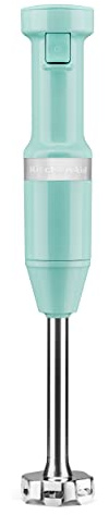KitchenAid Variable Speed Corded Hand Blender KHBV53, Ice Blue