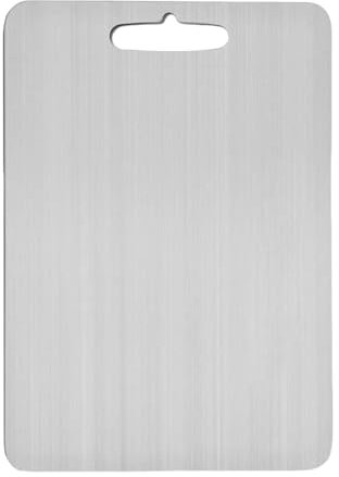 Tabla de cortar de titanio, resistente a los arañazos, para cocina, rectangular, con asas, tabla de desayuno, tabla de servir, tablas de desayuno, apto para lavavajillas, tabla de cortar para