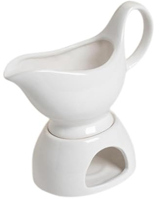 Gralara Olla para fondue, juego de de cerámica, plato para servir, servidor para de ensaladas, para leche, caldo, de