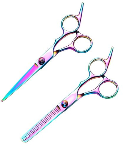 Ciseaux De Coiffure 2 Pièces, Outils De Coiffure, Accessoires De Coupe De Cheveux, Ciseaux En Acier Inoxydable, Outils De Réparation De Cheveux, Ciseaux Durables