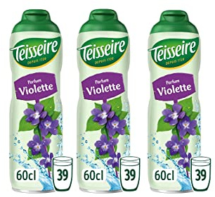 Pack de 3 sirops violette 3x60cl
