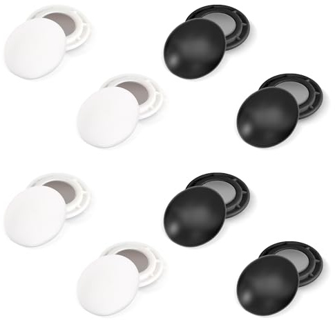 Moorle Startnummernhalter, 8 Stück Startnummernmagnete, Startnummer Befestigung, Magnetschnalle zubehör zum Einsatz bei Marathon oder Halbmarathon, Lauffix Clips, Stoffschnalle