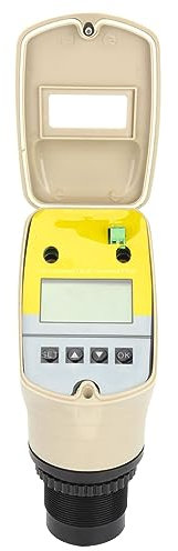 Sensore di livello ad ultrasuoni Sensore del misuratore di livello di profondità del liquido del serbatoio dell'acqua ad ultrasuoni Display digitale (0 ~ 15m)