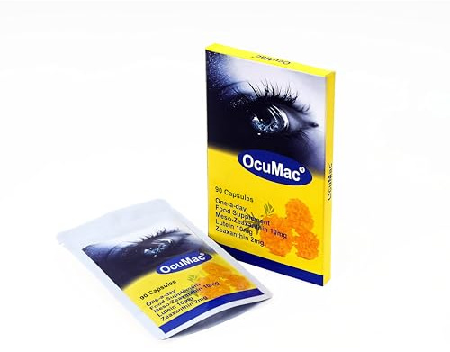 90 Eye Supplement Capsules with Meso-Zeaxanthin/Lutein and Zeaxanthin Capsules | Once A Day Eye Health Capsule Food Suppliment Soft Gel Eye Health Supplements UK
