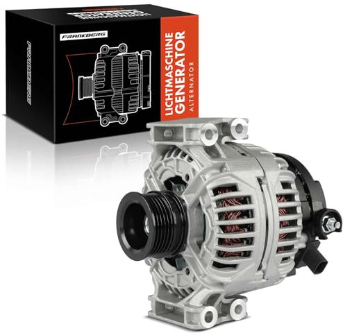 Frankberg Lichtmaschine Generator 100A Kompatibel mit Astra G Cabriolet F67 2.2L 2001-2005 Zafira B Kasten/MPV A05 2.2L 2005-2011 Vectra B J96 2.2L 2000-2002 Replace# 0124415009